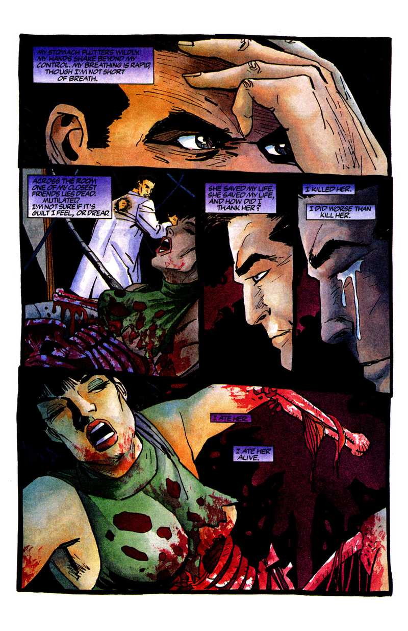 David Kim wakes from a near-death state to realize the horrific reason he’s still alive.
